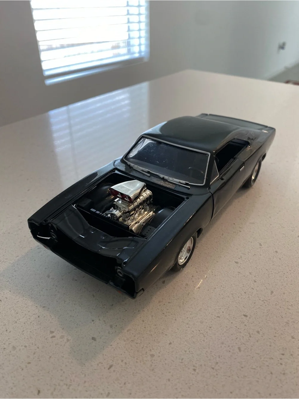 1:24 JADA FAST & FURIOUS DOM'S DODGE CHARGER RT GLOSS BLACK